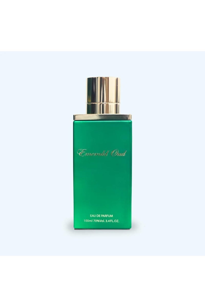 Oud World Emerald Oud – Green SIGNATURE 5 EDP Unisex – Spicy, Warm & Woody – 100ml - Image 2