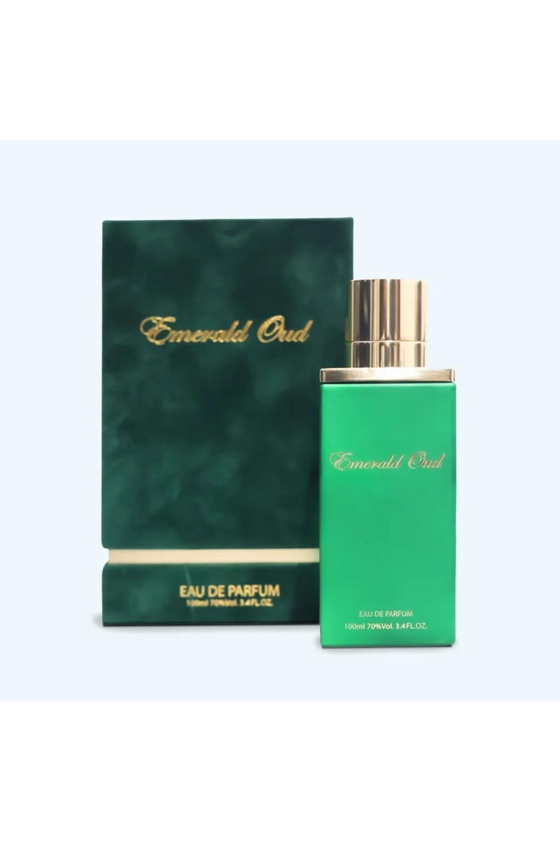 Oud World Emerald Oud – Green SIGNATURE 5 EDP Unisex – Spicy, Warm & Woody – 100ml - Image 1