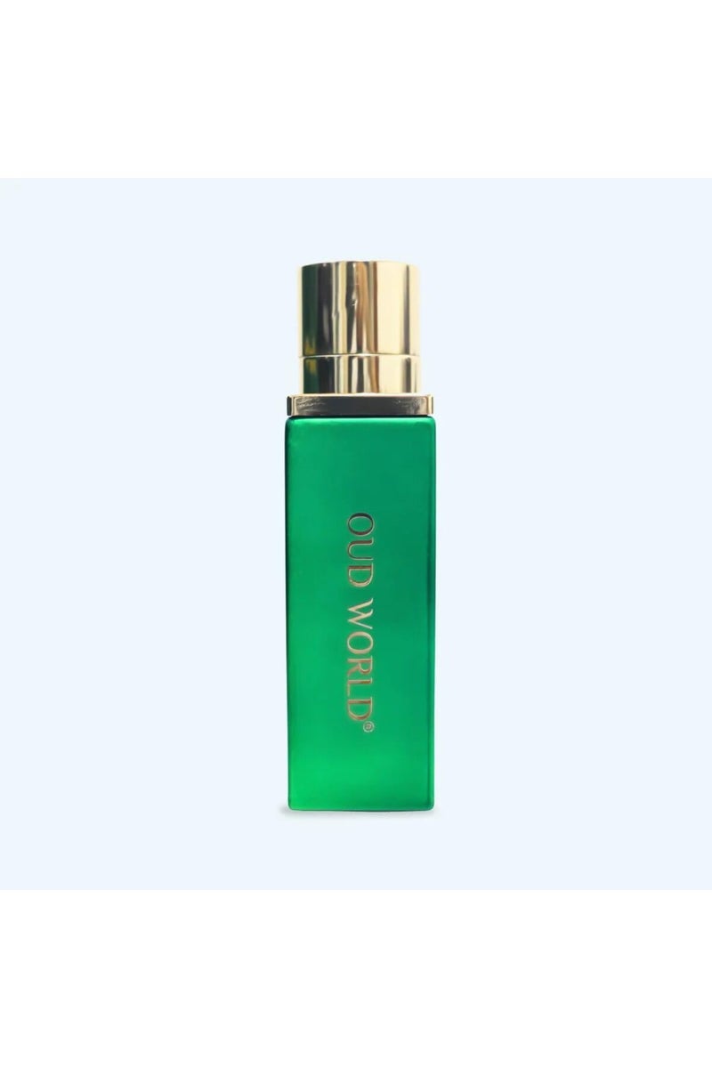 Oud World Emerald Oud – Green SIGNATURE 5 EDP Unisex – Spicy, Warm & Woody – 100ml - Image 3