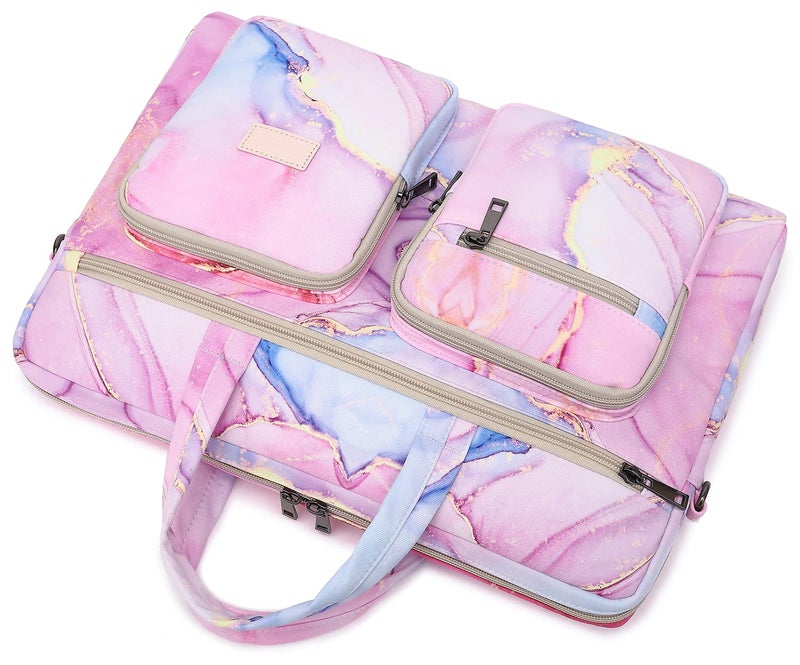 Ezrelia15-15.6 inch Laptop Shoulder Bag, for MacBook Pro 16, Hp Lenovo Dell 14 inch Waterproof Messenger Bag Case Sleeve - Image 3