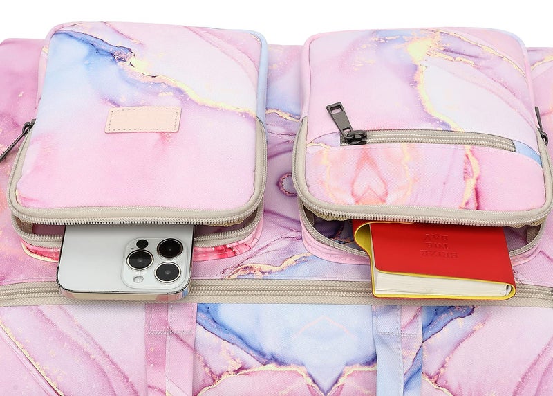 Ezrelia15-15.6 inch Laptop Shoulder Bag, for MacBook Pro 16, Hp Lenovo Dell 14 inch Waterproof Messenger Bag Case Sleeve - Image 5