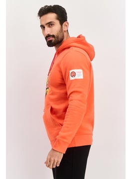 Reebok Reebok x Looney Tunes Men Sportswear Fit Outdoor Sweatshirts, Orange  - Image 2