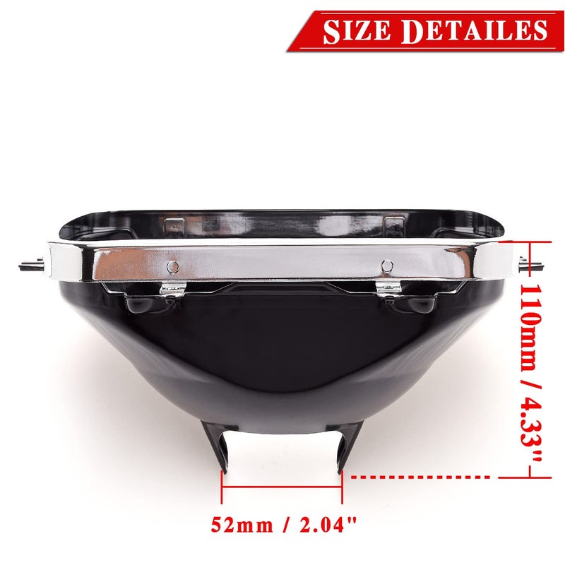 RJSPHH 42437 Headlight Bucket Kit, 5X7 Headlight Support Bracket Mounting Kit Compatible with Chevrolet Express GMC Savana 1500 2500 3500 Sâ€Žafari Yukon Topkick Chevy Exprress 4500 K10 K20 K30(2PCS) - Image 2