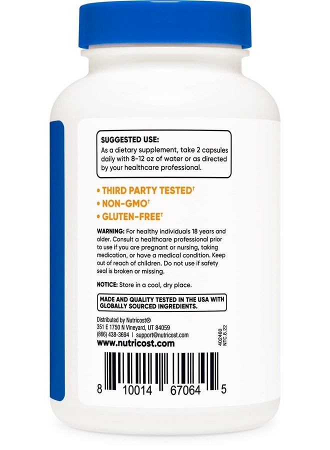 Nutricost Cat's Claw 1000mg, 120 Capsules - Vegetarian Caps, Non-GMO and Gluten Free, 60 Servings - Image 3