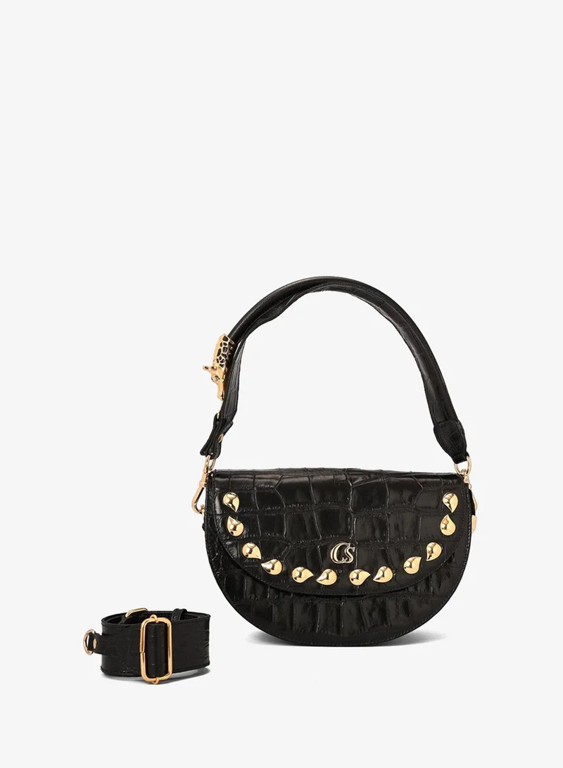 Carmen Steffens  Black Saddle Bag for Women | Best Price UAE