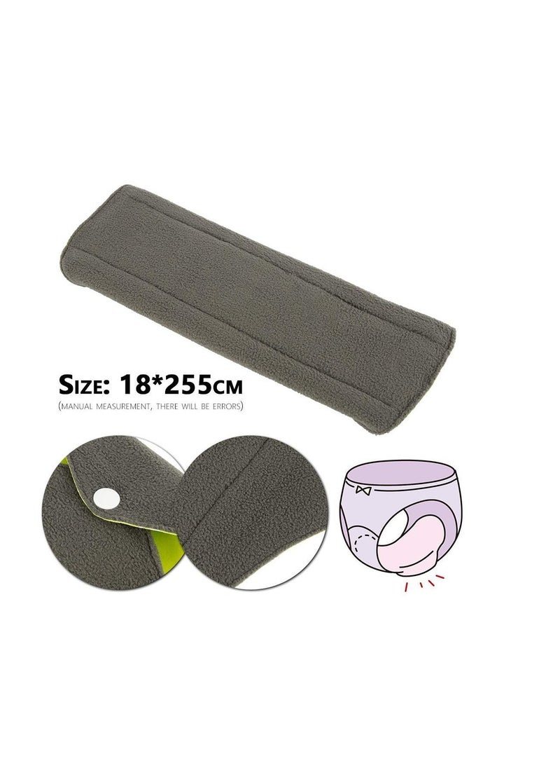 Y&D 5 Pack Reusable Sanitary Pads, Bamboo Charcoal Towels, Washable Waterproof Menstrual Absorbent Cloth Medium to Heavy Flow Eco Friendly Pads  - Image 5