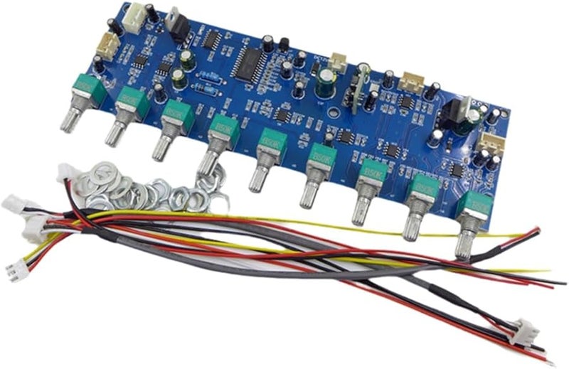 M65831 T62M0001A Karaoke Reverb Preamp Board Module with High Adjustment DC 12V Power Supply - Image 1