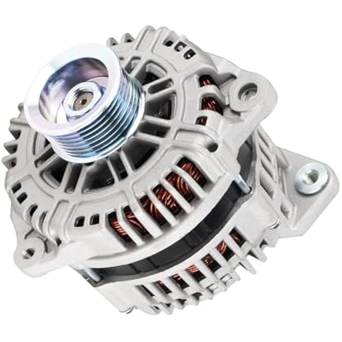 SEHNSUCHT New Alternator Replacement Fit for Nissan Frontier 4.0L 2005-2007, for Nissan Pathfinder S 4.0L 2006-2007 XE 2005 4.0L, for Nissan Xterra 2005-2007 4.0L, 110 Amp, Replace for 11121 23100-EA20B - Image 1
