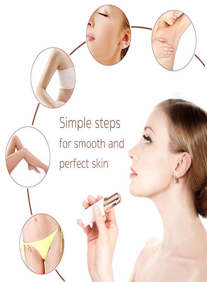 tuokiy Generation 1 Replacement Heads for Old Flawless Gen 1 Facial Hair Remover, 2 pack - Image 3