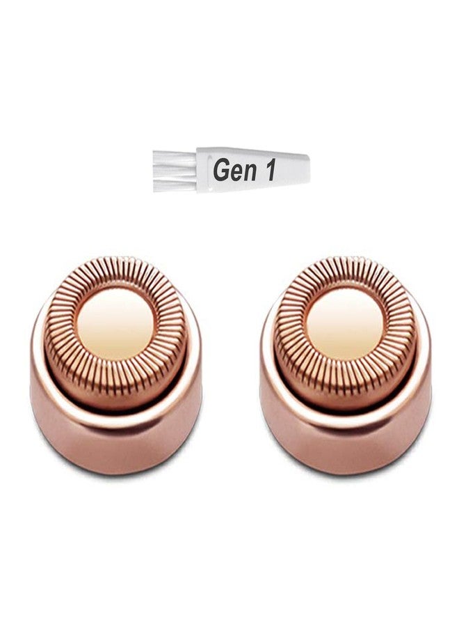 tuokiy Generation 1 Replacement Heads for Old Flawless Gen 1 Facial Hair Remover, 2 pack - Image 1