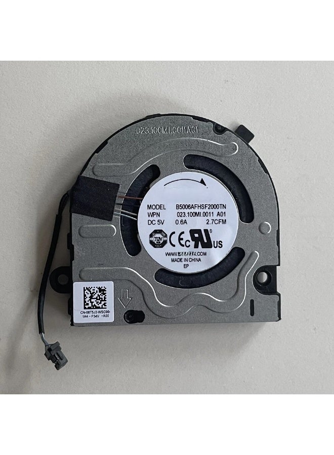 مروحة وحدة المعالجة المركزية البديلة للكمبيوتر المحمول لأجهزة DELL وInspiron 13 Pro 5310 وVostro 5310 وV5310 وLatitude 3320 EG50040S1-CP10-S9A 06T5J2 6T5J2 023.100ML.0021 DC5V 0.38A - Image 2