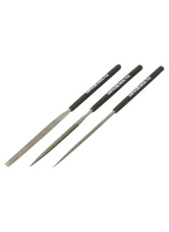 Tamiya TAM74104 Tamiya Tools - Basic File Set - Smooth Double-Cut 