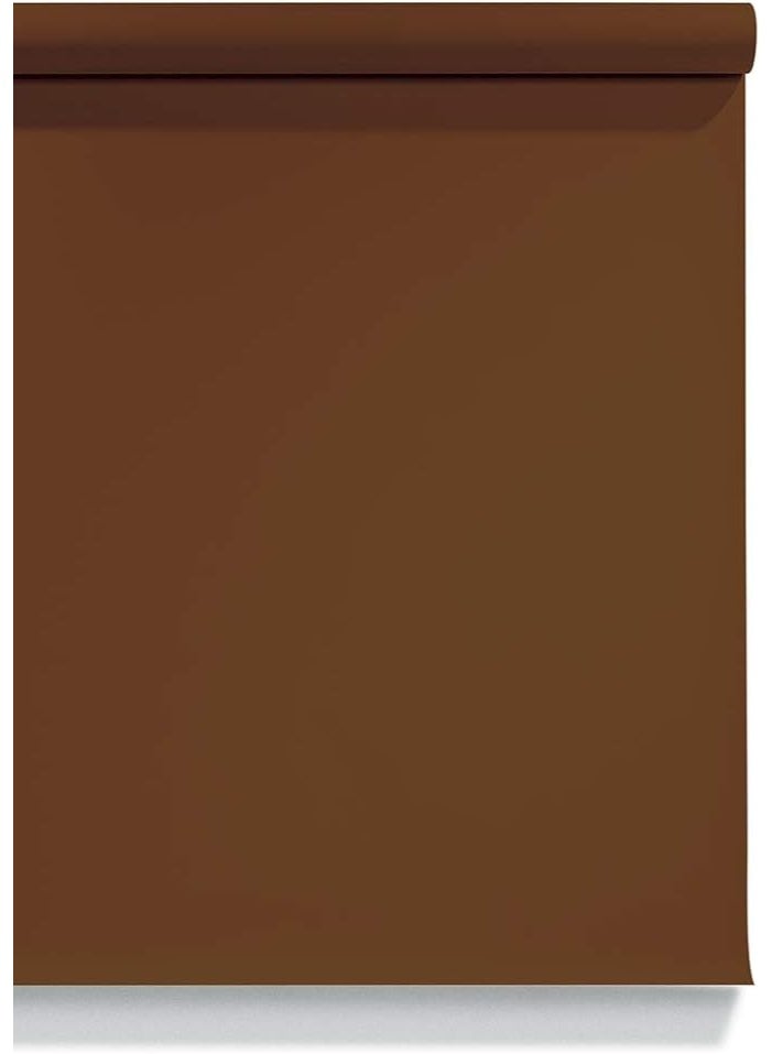 PROMAGE Coco Brown Paper Background PM PB20 – 2.72m x 11m Seamless Photography Backdrop Roll for Studio, Portrait & Product Shoots - Image 1