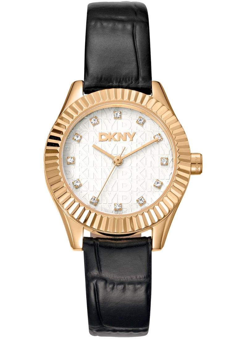 DKNY DKNY Chambers Glitz DK1L017L0025 - Leather Female Quartz 3 hands  - Image 1