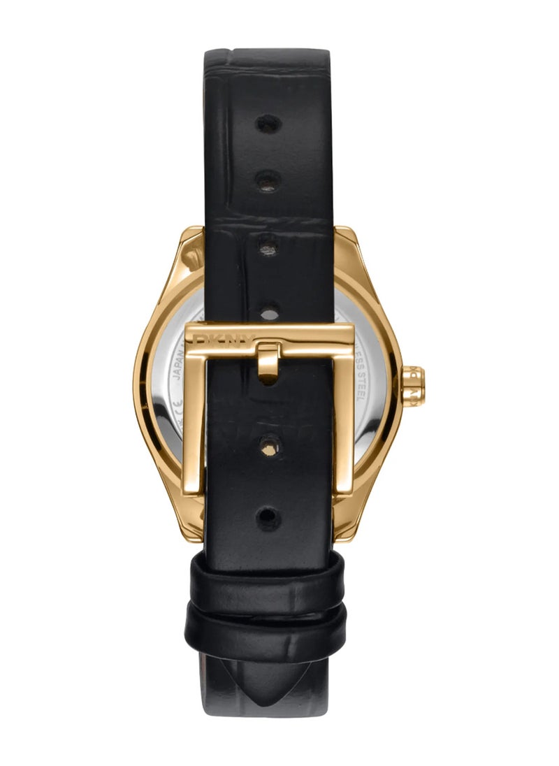 DKNY DKNY Chambers Glitz DK1L017L0025 - Leather Female Quartz 3 hands  - Image 3
