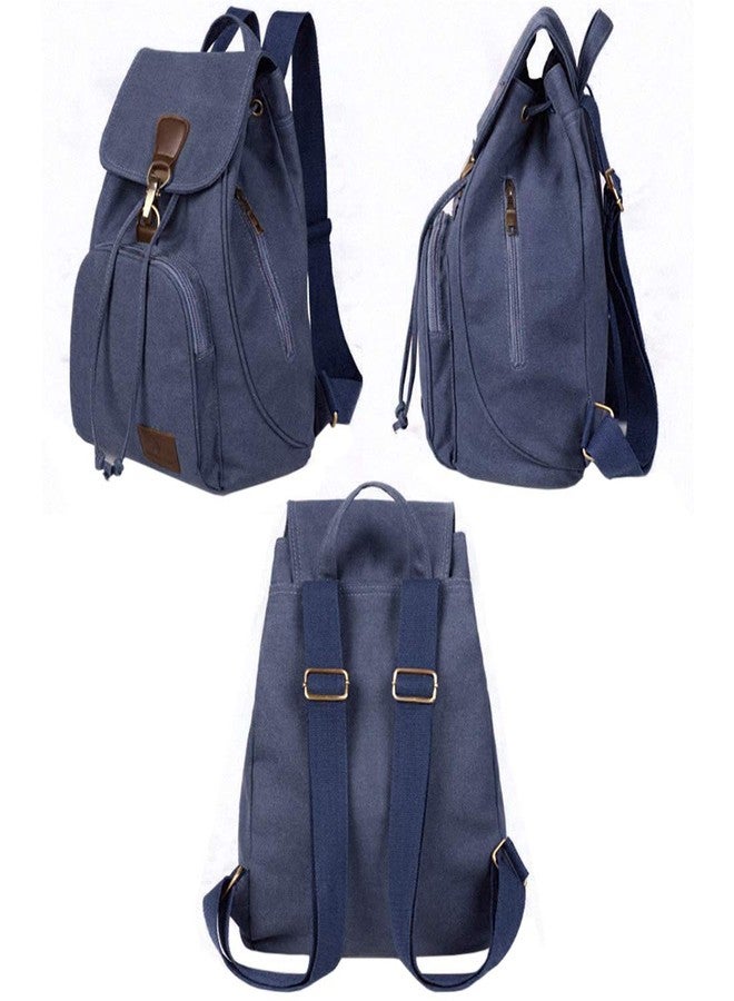 WITERY Women Canvas Fashion Backpacks Purse Casual Outdoor Shopping Daypacks Sports Rucksack Hiking Travel Multipurpose Bag - Image 3