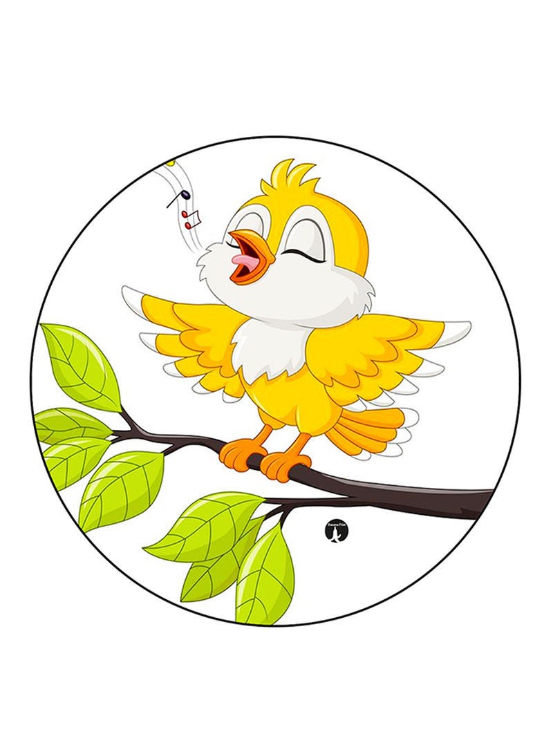RKN Bird Printed Mouse Pad Multicolour
