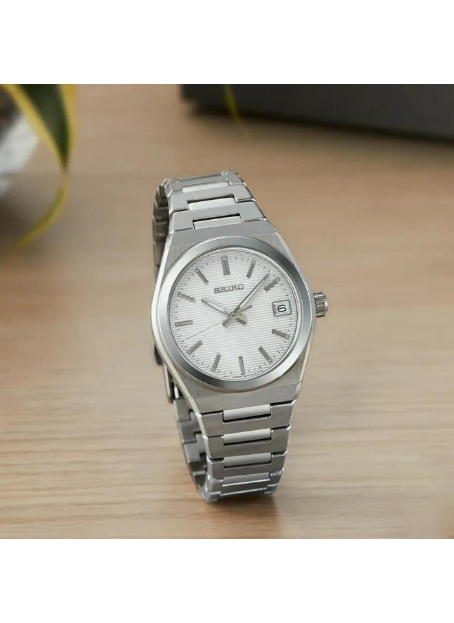 Seiko SUR573P1 Women's Analogue Quartz Watch with Stainless Steel Strap  - Image 3