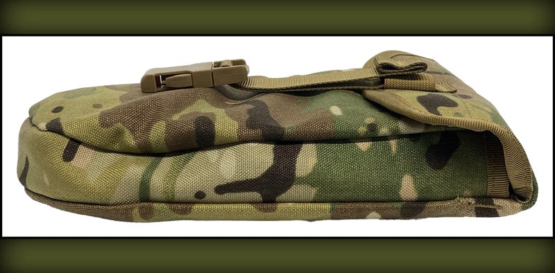 Usgi Industries Military Style Shovel | Tri-Fold Entrenching Tool With Serrated Edge | Lightweight  Foldable  Compact  Multi-Use Perfect For Camping  Survival  Trenching (Ocp Cover) - Image 2
