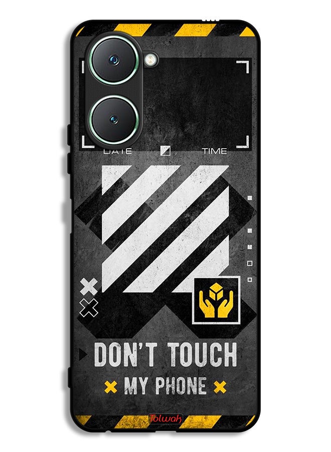 Tolwak Vivo Y18i 4G Protective Case Cover Do Not Touch My Phone - Image 1