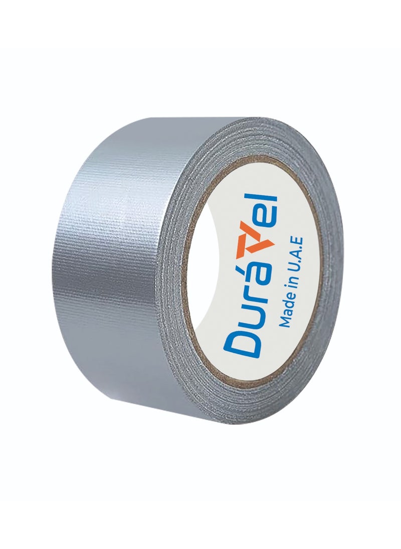 Duravel - Duravel 8 Roll Duct Tape | 2 inches x 30 yards Strong Adhesive Grey Tape for Packing, Kitchen Home, Office, Indoor & Outdoor Use - Image 1