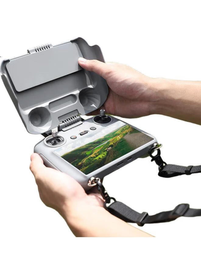 Earlymen Dji Drone Remote Controller With Screen Air3S/Air3/Mini4Rc2/Rc2 With Screen Remote Controller Sunshade Cover Protective Cover Anti-Scratch Gift Tempered Film - Image 3