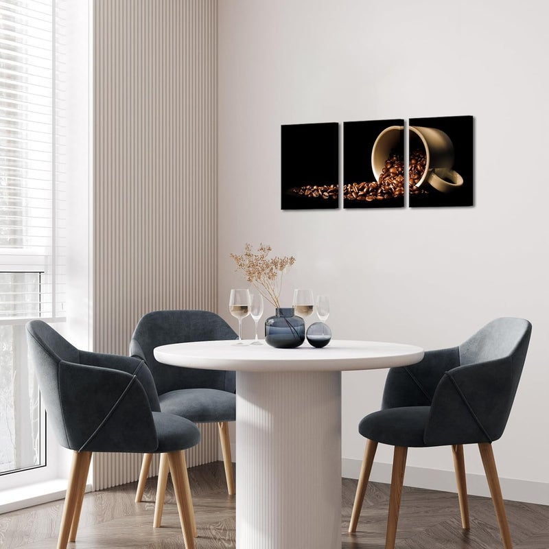 Kalormore Coffee Bean Cup Canvas Art - Image 4