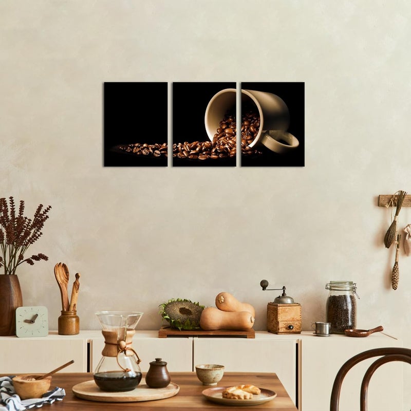 Kalormore Coffee Bean Cup Canvas Art - Image 5