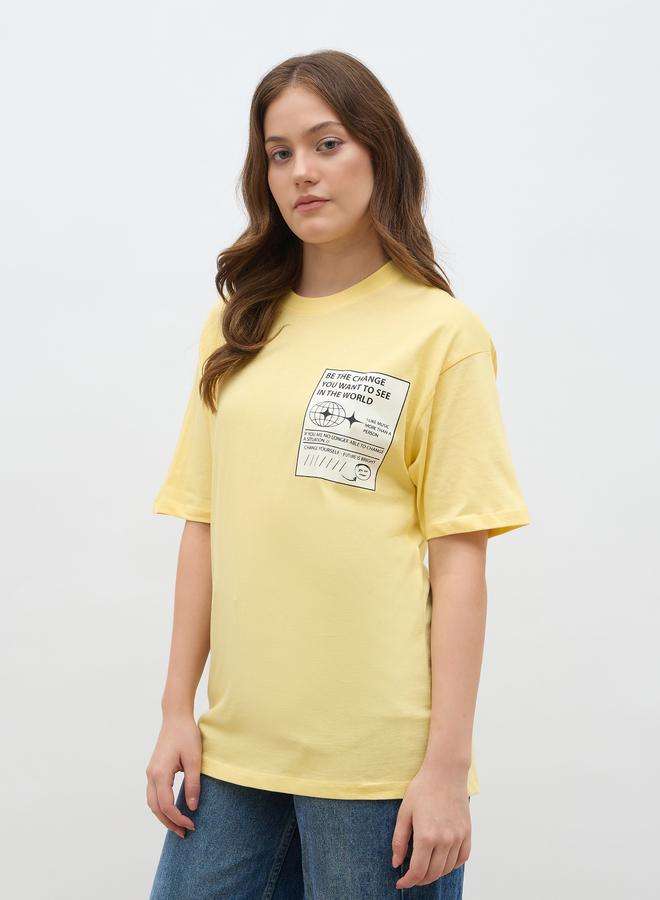Styli Graphic Print Oversized T-Shirt - Image 3