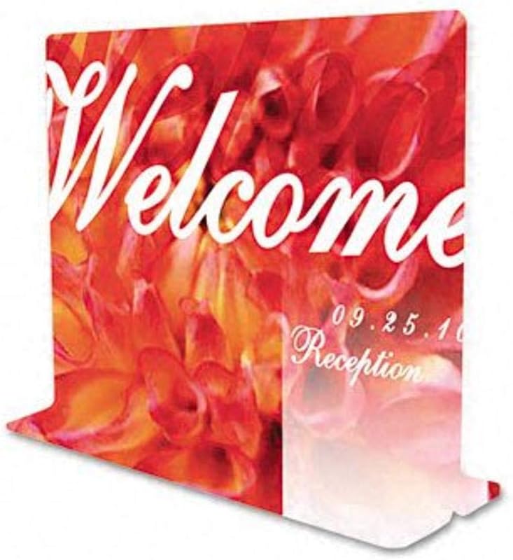 Deflecto ديفليكتو 5991890 حامل لافتات صورة ممتازة بحواف خضراء أكريليك 11 × 8 12 إدراج شفاف - Image 1