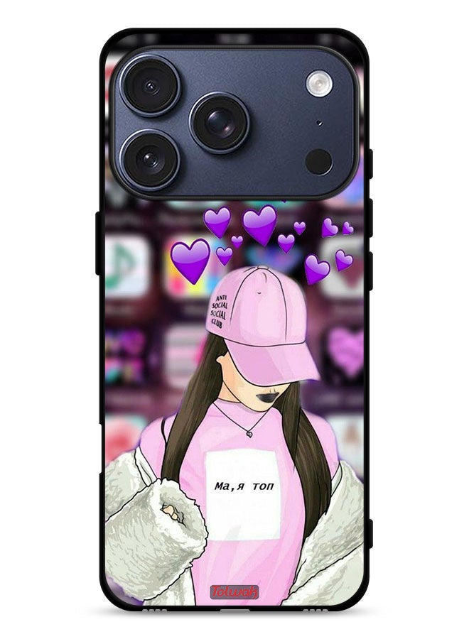 Tolwak Apple iPhone 17 Pro Protective Case Cover Anti Social Club - Image 1