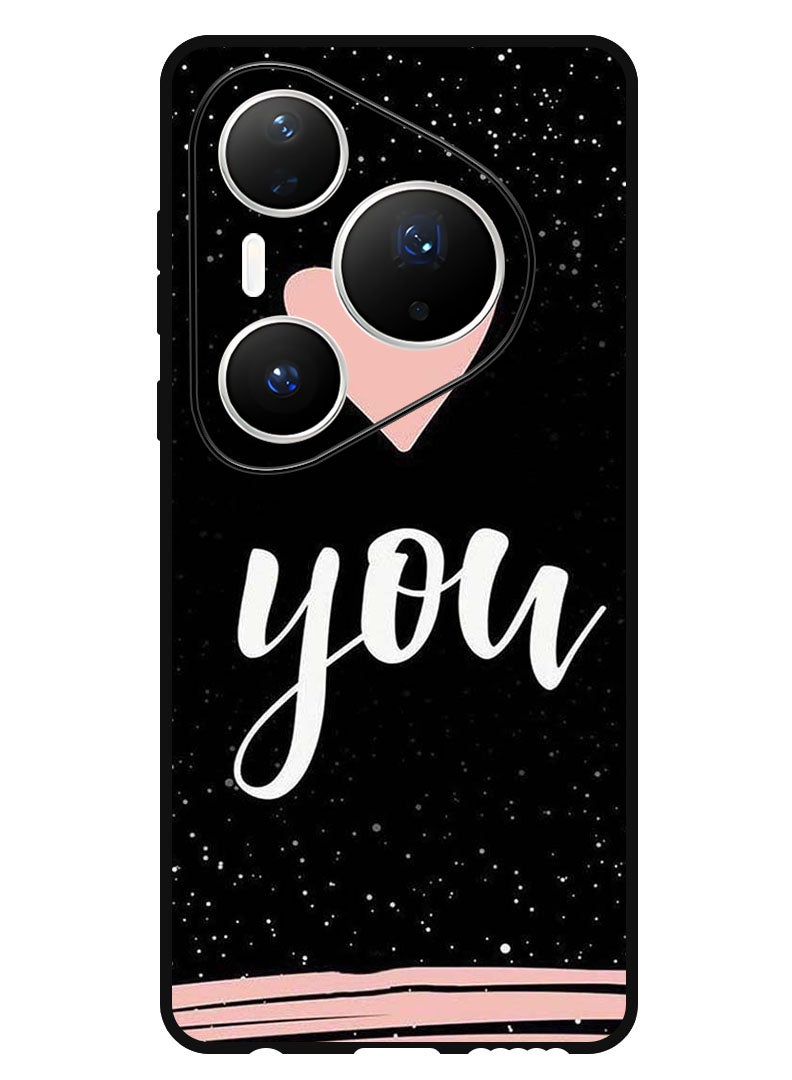 Theodor Case Compatible with Huawei Pura 80 Pro 6.8 Inch Protection Shockproof Bumper Cover You  Heart - Image 1