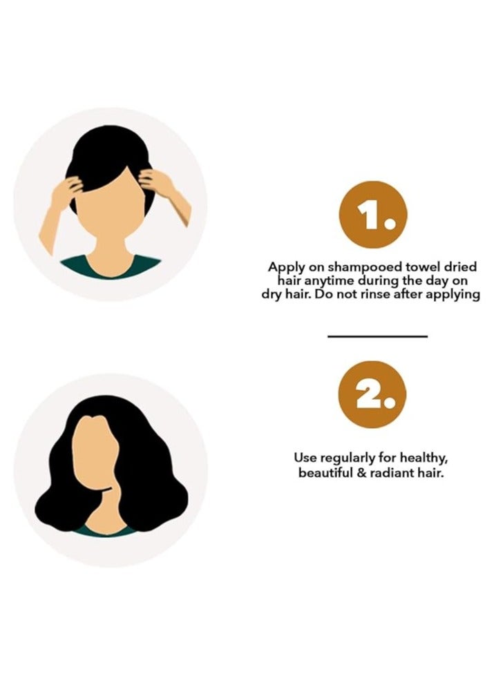 دابر أملا سيروم الشعر للتحكم في تجعد الشعر بزيت الثعبان 50 مل - Image 2