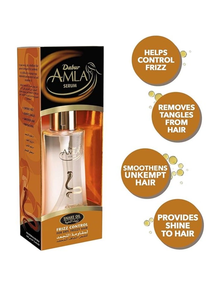 دابر أملا سيروم الشعر للتحكم في تجعد الشعر بزيت الثعبان 50 مل - Image 4