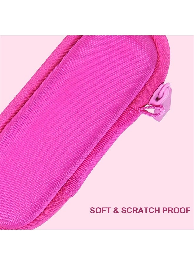 Co2Crea Hard Case and Replacement Head Compatible with Finishing Touch Flawless Facial Hair Remover Electric Face Razor for Women (Pink Crystal Case + Replacement Head) - Image 4