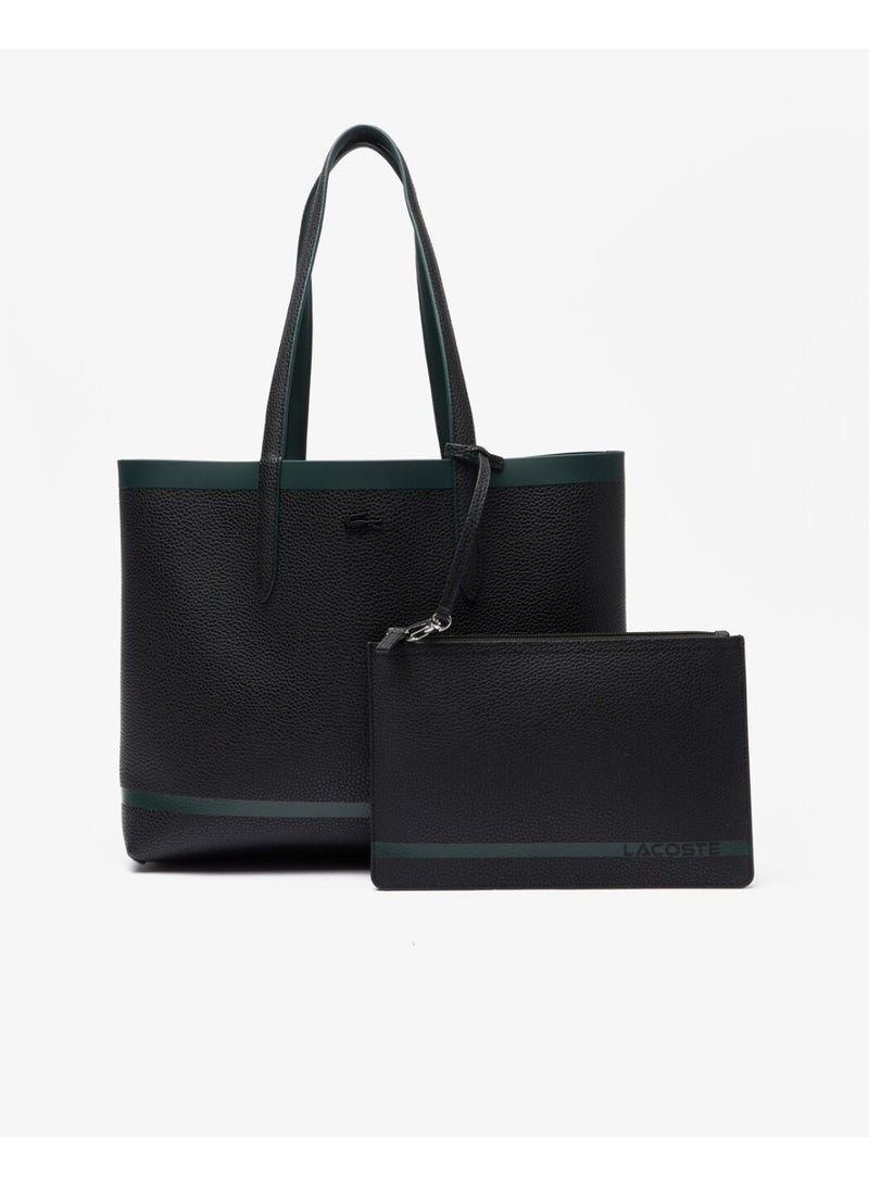 لاكوست حقيبة لاكوست آنا القابلة للعكس مع حقيبة صغيرة - Image 5