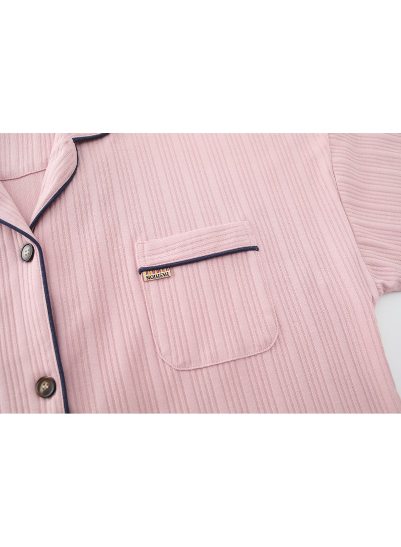 2-Piece Striped Pyjama Set(Female)  - Image 3
