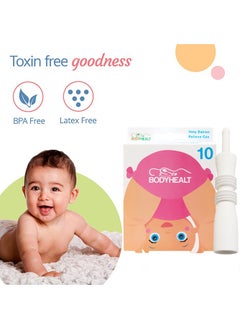 Mr. Penda 10 Pack Baby Windi the Gaspasser for Instant Natural Gas + Colic Relief (White)  - Image 2