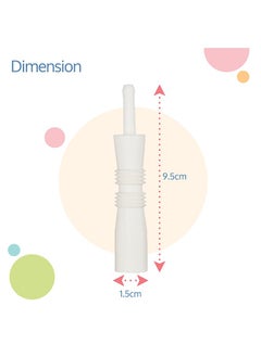 Mr. Penda 10 Pack Baby Windi the Gaspasser for Instant Natural Gas + Colic Relief (White)  - Image 4