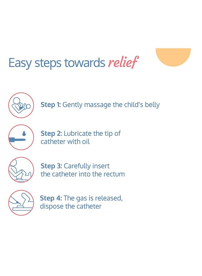 Mr. Penda 10 Pack Baby Windi the Gaspasser for Instant Natural Gas + Colic Relief (White)  - Image 5