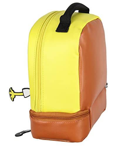 INTIMO Nickelodeon SpongeBob SquarePants Character Face Dual Compartment Lunch Box Bag - Image 4