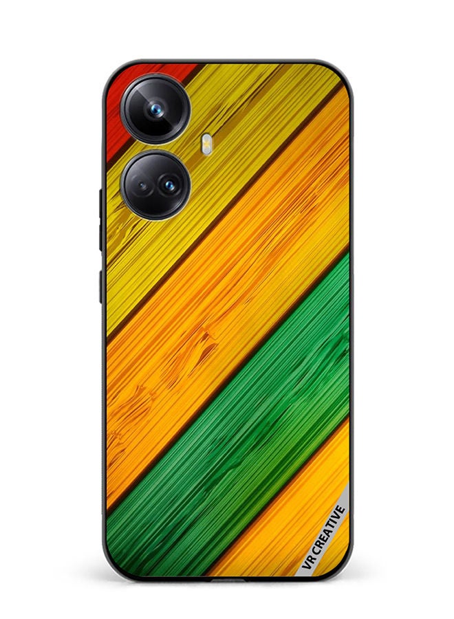 VR CREATIVE Protective Case Cover For Realme 10 Pro Plus Texture Design Multicolour - Image 1