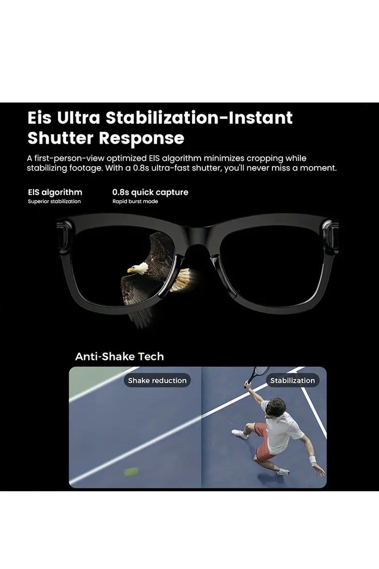 L801 AI Smart Glasses Music Playback Voice Call Translation Eyeglasses - Image 5