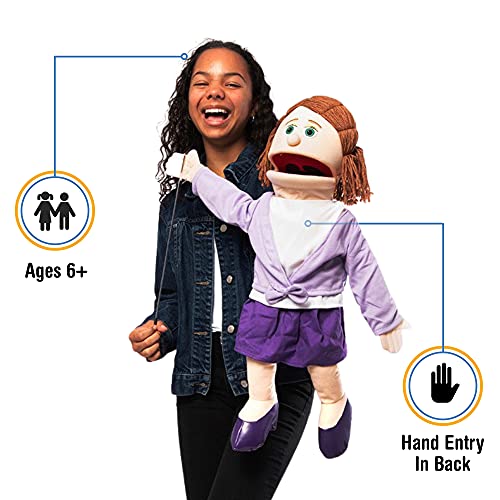 Silly Puppets 25 Sarah Peach MomTeacher Full Body Ventriloquist Style Puppet - Image 5