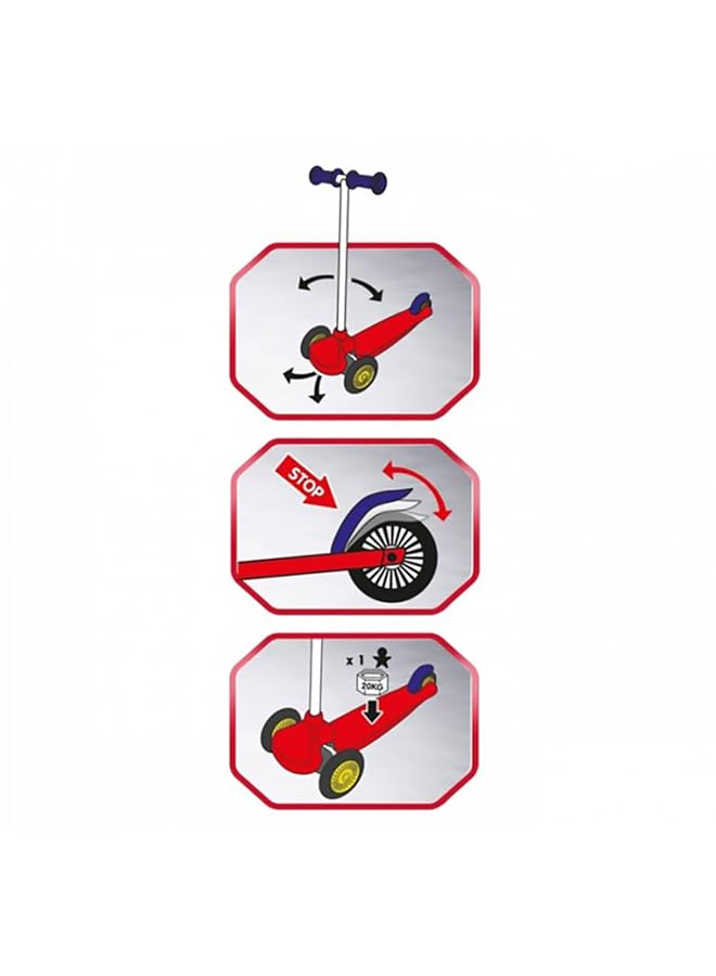 سموبي 7600750205 سكوتر سيارات تويست ملون - Image 3