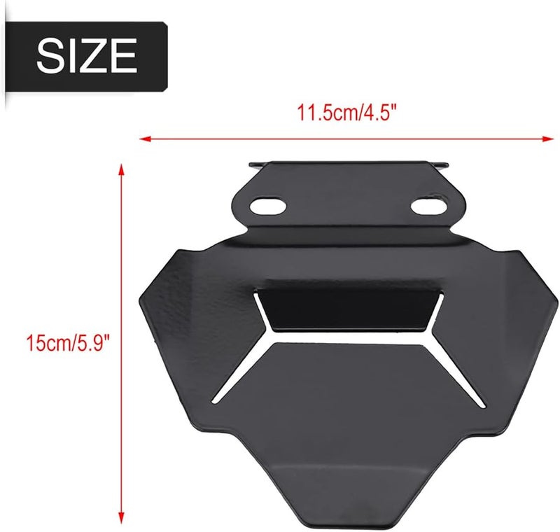 Black Stainless Steel Motorcycle Front Engine Guard Bracket For BMW R1200GS ADV 2014 2017 - Image 2