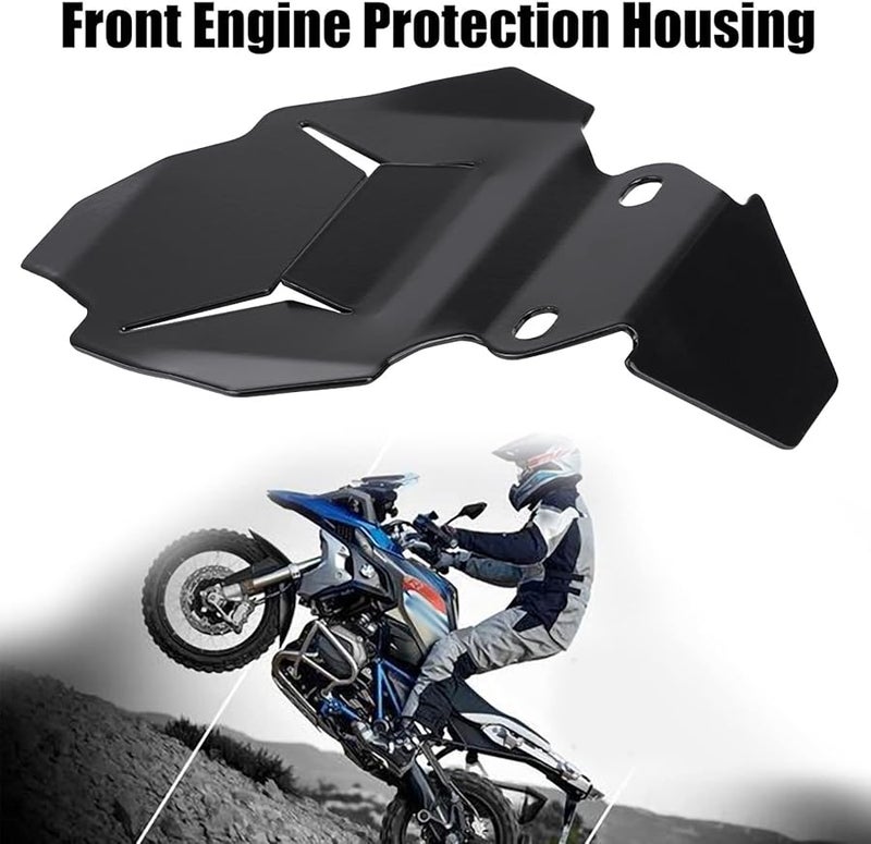 Black Stainless Steel Motorcycle Front Engine Guard Bracket For BMW R1200GS ADV 2014 2017 - Image 3