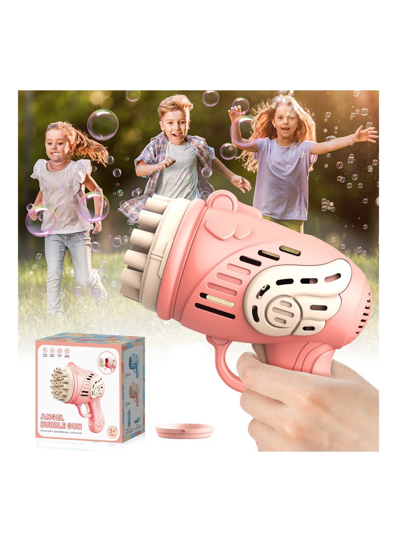 KASTWAVE Bubble Machine 23 Holes Bubble Machine Handheld Bubble Maker - Image 1