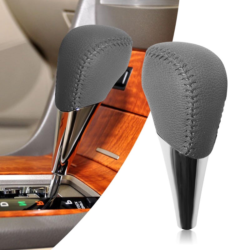 BLAKAYA Compatible with Toyota Camry 20072011 Corolla 20092013 Highlander 20082013 RAV4 20062011 Sienna 20112016 ABS Gray Automatic Gear Shift Knob Lever Replace - Image 2
