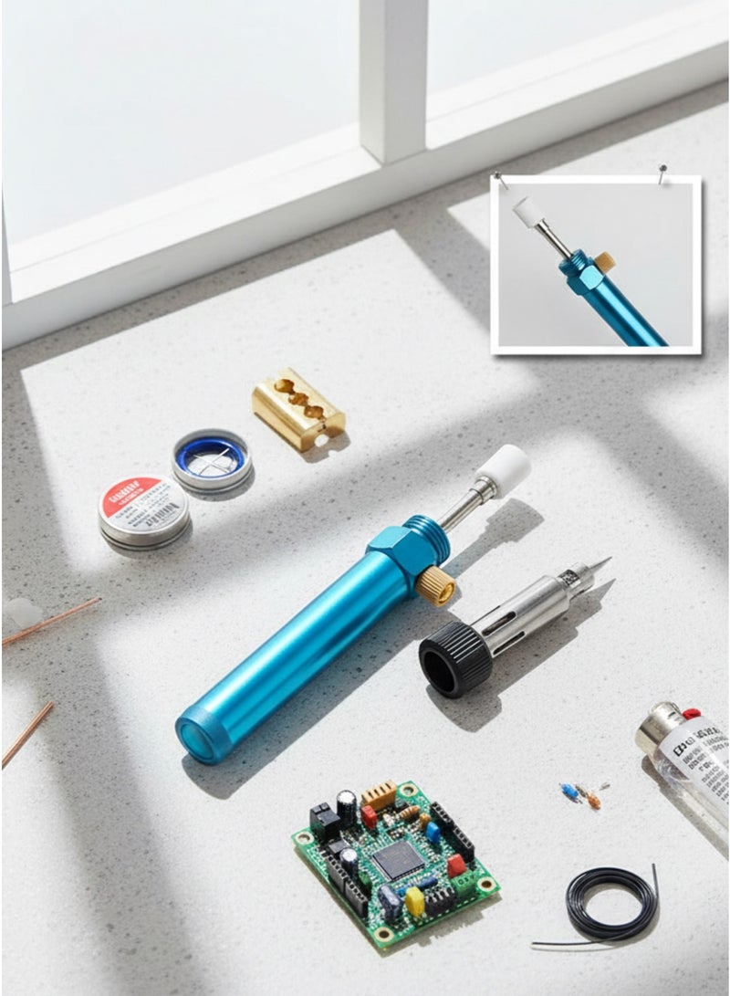 LICOTA Portable Gas Soldering Pen Professional Adjustable Temperature Fast Heating Multi Purpose for Gold Silver Copper Tin Aluminum Compact Stainless Steel Design Ideal for Jewelry Repair DIY and Craft Work - Image 2